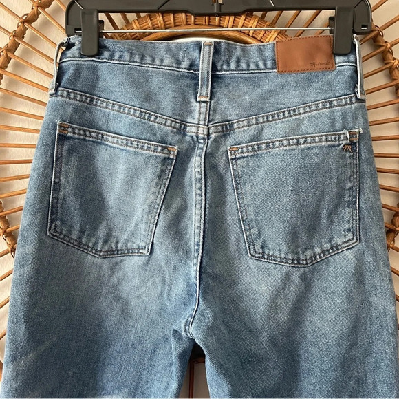 Madewell Retro Crop Bootcut Two Tone Edition Jeans Sz 25 - Picture 6 of 11